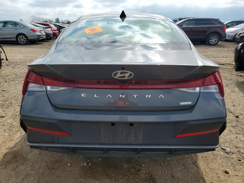 2025 Hyundai Elantra Hybrid მანქანა იყიდება აუქციონზე, vin: KMHLM4DJXSU142729, აუქციონის ნომერი: 50544456
