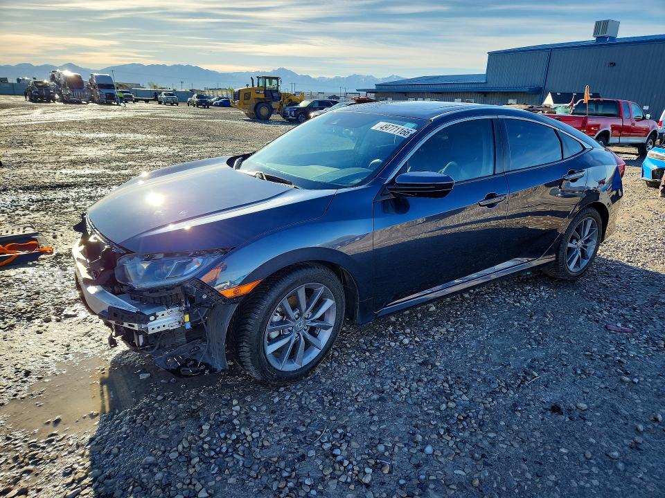 Auction sale of the 2020 Honda Civic, vin: 19XFC1F3XLE023435, lot number: 49771166