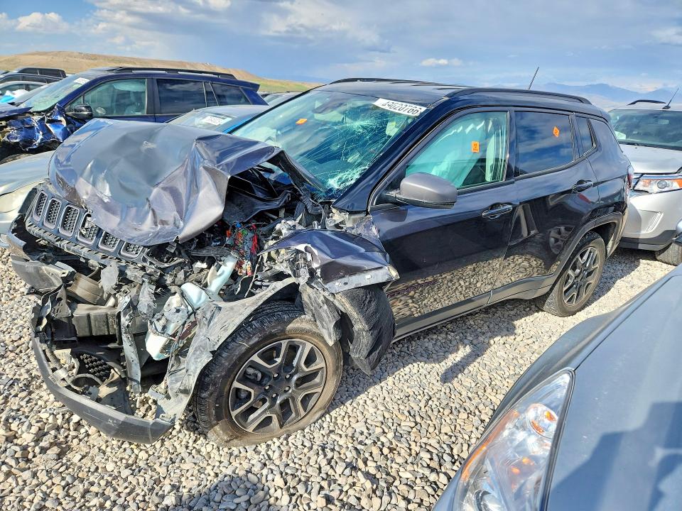 2021 Jeep Compass მანქანა იყიდება აუქციონზე, vin: 3C4NJDDB8MT590866, აუქციონის ნომერი: 49020766