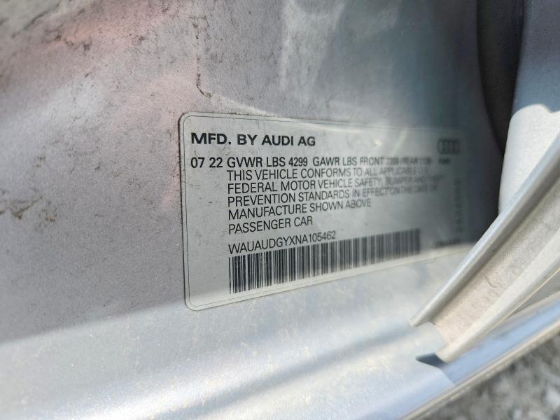 Aukcja sprzedaży 2022 Audi A3, vin: WAUAUDGYXNA105462, numer aukcji: 49617626