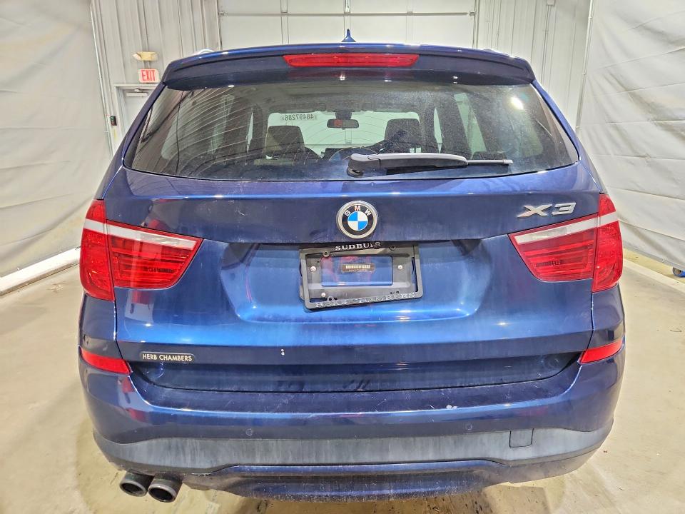 2017 Bmw X3 მანქანა იყიდება აუქციონზე, vin: 5UXWX7C52H0S19946, აუქციონის ნომერი: 48497286