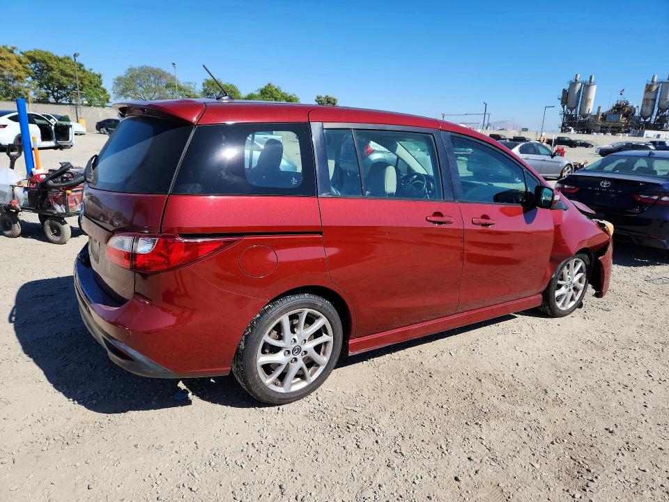 2013 Mazda 5 მანქანა იყიდება აუქციონზე, vin: JM1CW2CL6D0149838, აუქციონის ნომერი: 47999876