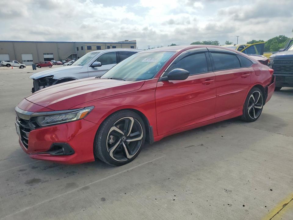 2022 Honda Accord მანქანა იყიდება აუქციონზე, vin: 1HGCV1F3XNA031765, აუქციონის ნომერი: 50138766
