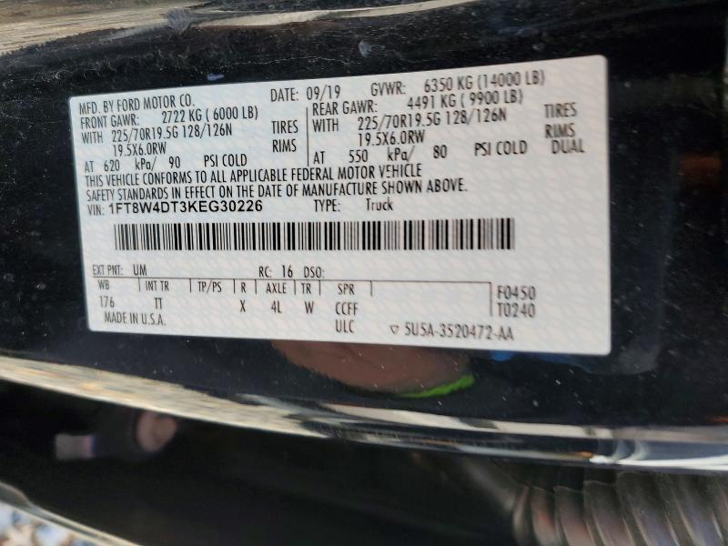 Продажа на аукционе авто 2019 Ford F450, vin: 1FT8W4DT3KEG30226, номер лота: 50321666