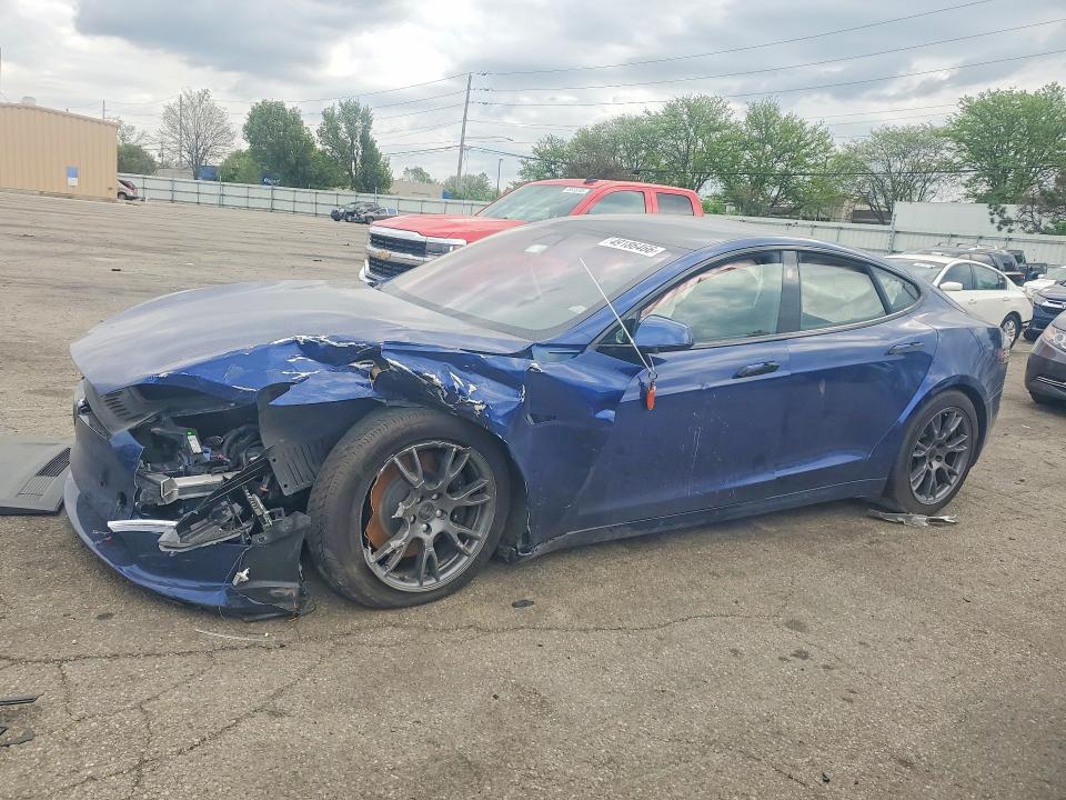 Продажа на аукционе авто 2021 Tesla Model S, vin: 5YJSA1E68MF448938, номер лота: 49186466