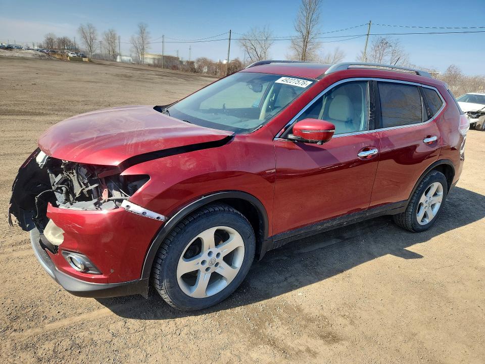 49227576 :رقم المزاد ، 5N1AT2MV2GC851489 vin ، 2016 Nissan Rogue مزاد بيع