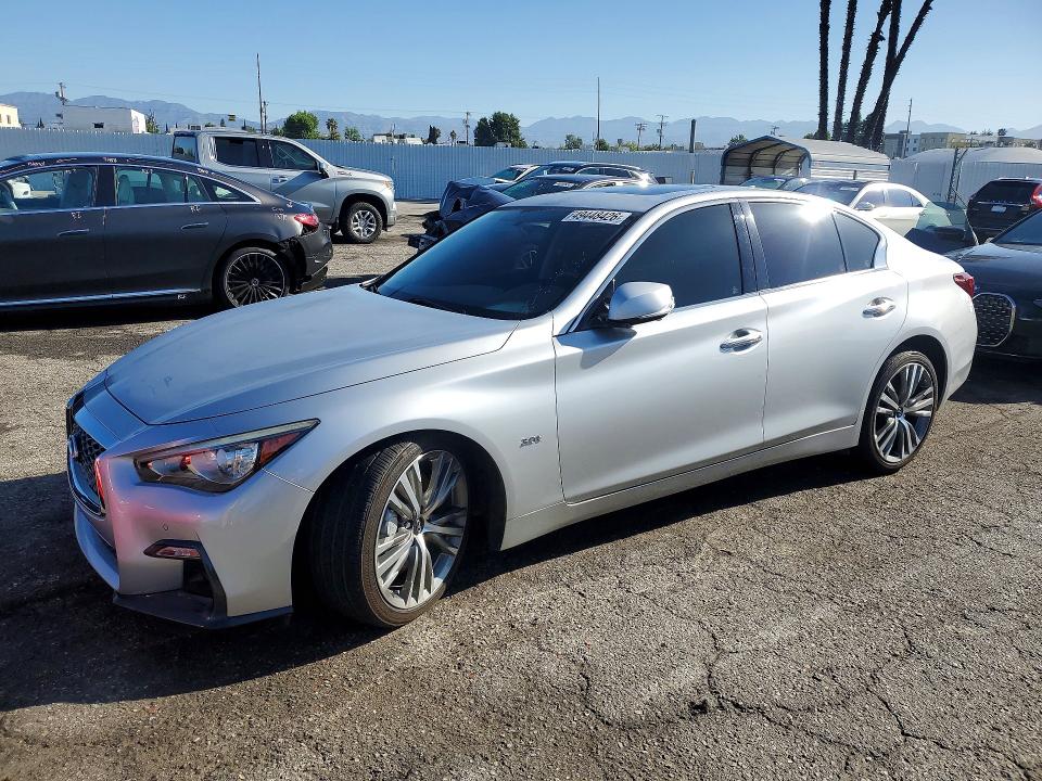 49448426 :رقم المزاد ، JN1EV7AP1KM511551 vin ، 2019 Infiniti Q50 مزاد بيع