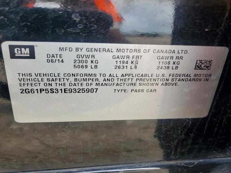Продаж на аукціоні авто 2014 Cadillac Xts, vin: 2G61P5S31E9325907, номер лоту: 49515346