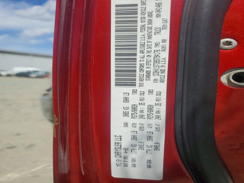Auction sale of the 2009 Dodge Ram 1500, vin: 1D3HV13T39S794176, lot number: 48236696