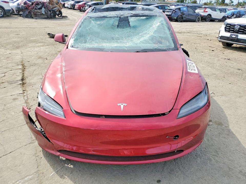 50105746 :رقم المزاد ، 5YJ3E1EA2SF922294 vin ، 2025 Tesla Model 3 مزاد بيع