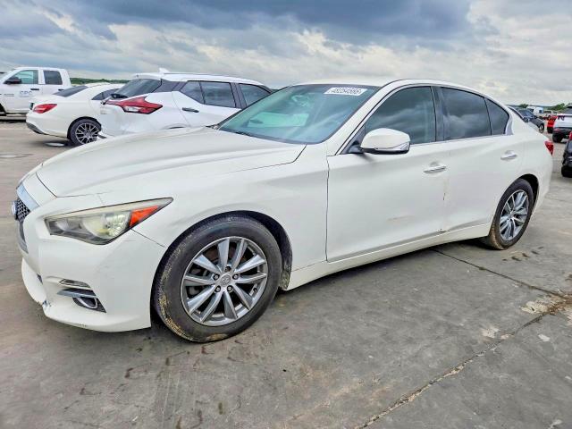 2015 Infiniti Q50 მანქანა იყიდება აუქციონზე, vin: JN1BV7APXFM343627, აუქციონის ნომერი: 48254566
