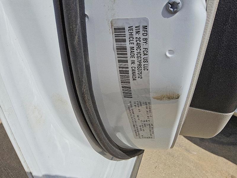 2023 Chrysler Voyager მანქანა იყიდება აუქციონზე, vin: 2C4RC1CG7PR537512, აუქციონის ნომერი: 47703626