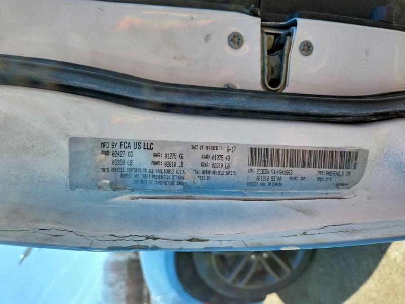 Aukcja sprzedaży 2017 Dodge Charger, vin: 2C3CDXJG1HH645063, numer aukcji: 49443416