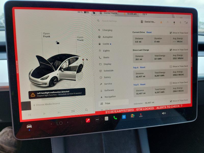 Aukcja sprzedaży 2023 Tesla Model 3, vin: 5YJ3E1EA8PF573813, numer aukcji: 48575626