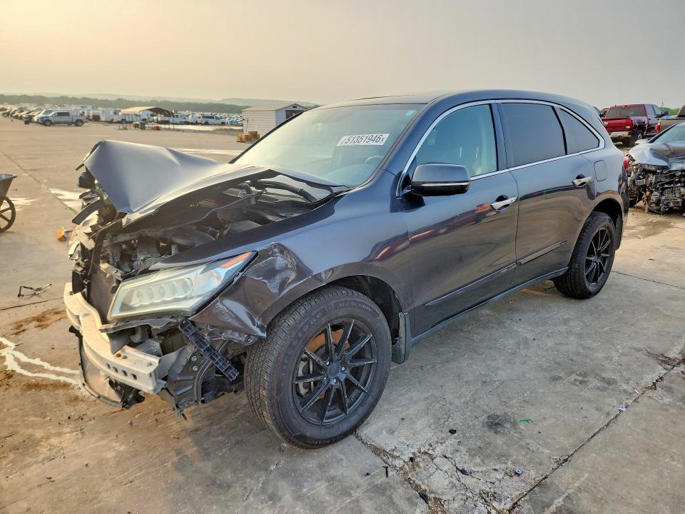 Продажа на аукционе авто 2014 Acura Mdx, vin: 5FRYD3H23EB017090, номер лота: 51351946