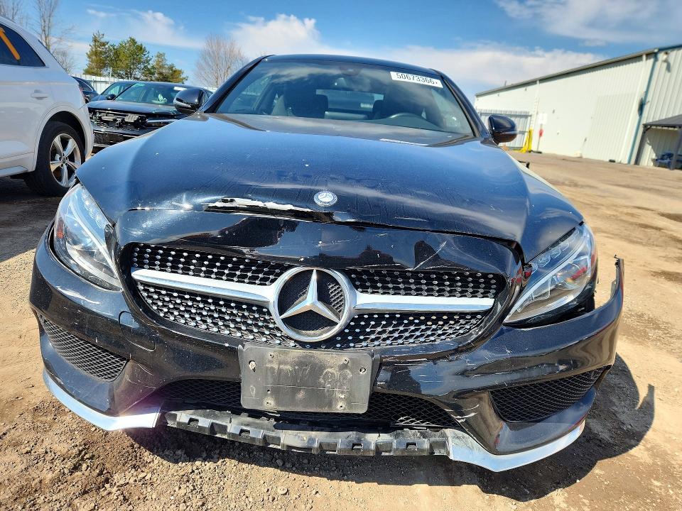 2017 Mercedes-benz C მანქანა იყიდება აუქციონზე, vin: WDDWJ4KB6HF558754, აუქციონის ნომერი: 50673366