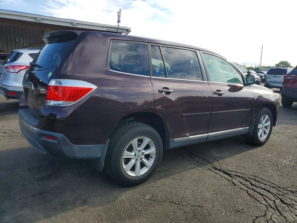 Aukcja sprzedaży 2013 Toyota Highlander, vin: 5TDBK3EH4DS177687, numer aukcji: 51793196