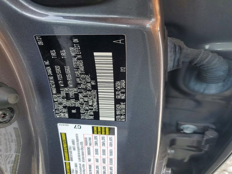 49107996 :رقم المزاد ، 2T2HZMAA4NC222802 vin ، 2022 Lexus Rx 350 مزاد بيع