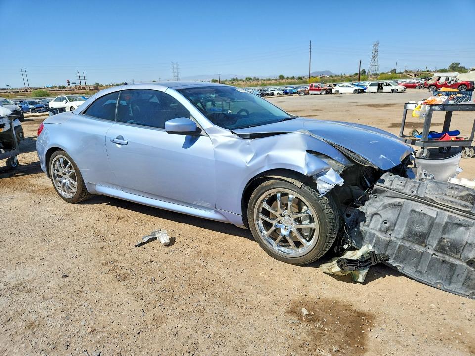 50767756 :رقم المزاد ، JN1CV6FE5DM772533 vin ، 2013 Infiniti G37 Convertible مزاد بيع