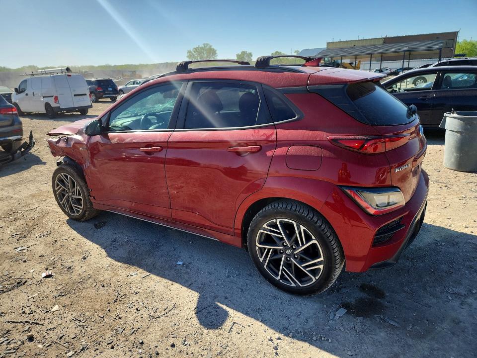 50075736 :رقم المزاد ، KM8K3CA34NU830972 vin ، 2022 Hyundai Kona مزاد بيع