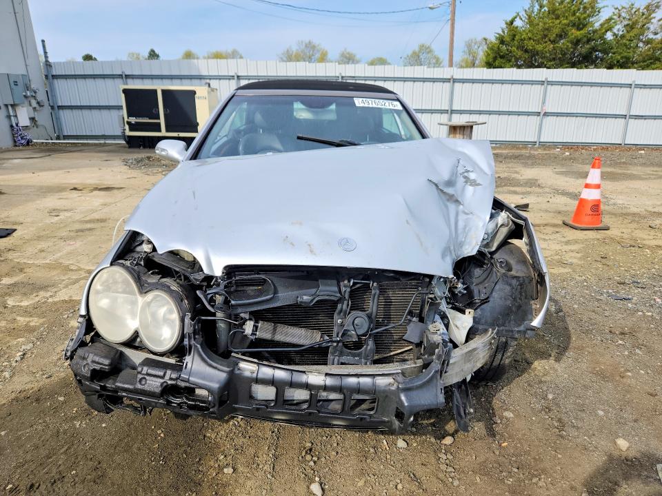 2005 Mercedes-benz Clk მანქანა იყიდება აუქციონზე, vin: WDBTK65G25T050869, აუქციონის ნომერი: 49765276