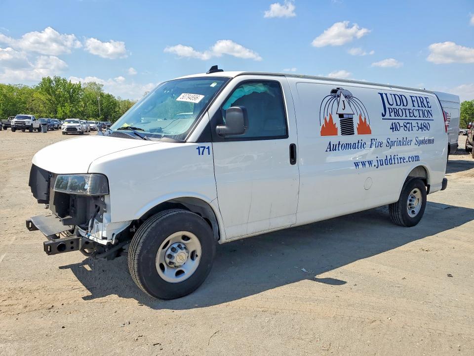 2025 Chevrolet Express G2500 მანქანა იყიდება აუქციონზე, vin: 1GCWGBFP6S1118802, აუქციონის ნომერი: 50794896