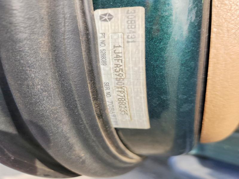 Продаж на аукціоні авто 2000 Jeep Wrangler / Tj, vin: 1J4FA59S0YP788235, номер лоту: 50884176