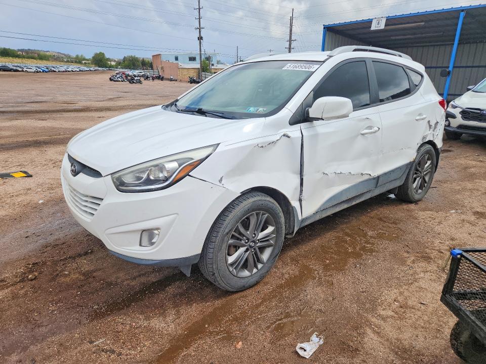 Aukcja sprzedaży 2014 Hyundai Tucson, vin: KM8JUCAGXEU879931, numer aukcji: 51689506