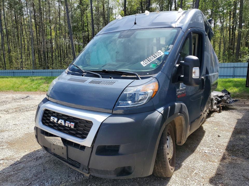 48109196 :رقم المزاد ، 3C6MRVJG8ME556870 vin ، 2021 Ram Promaster 3500 مزاد بيع