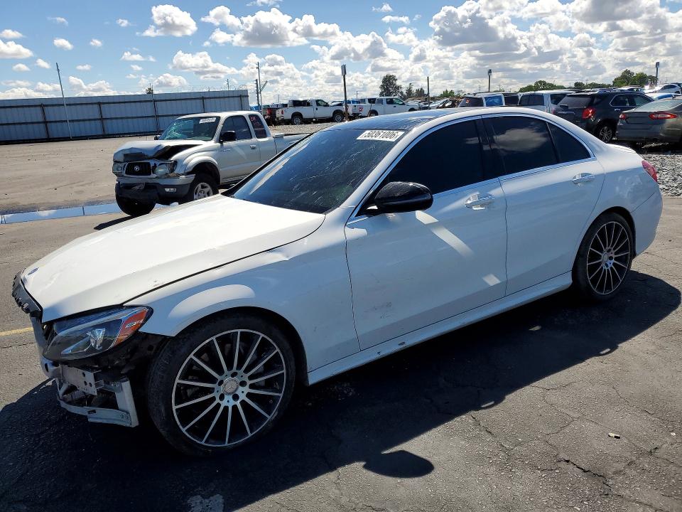 2016 Mercedes-benz C მანქანა იყიდება აუქციონზე, vin: 55SWF4JB8GU123670, აუქციონის ნომერი: 50361006
