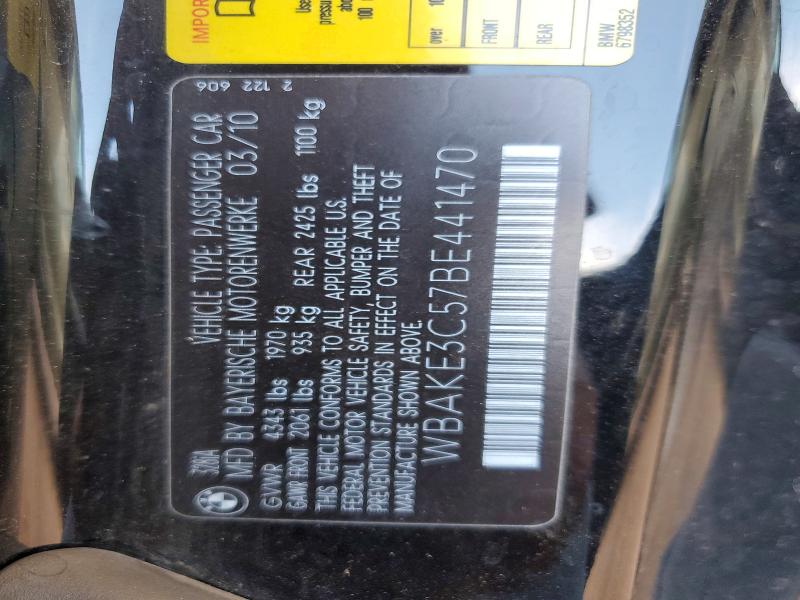 Aukcja sprzedaży 2011 Bmw 328, vin: WBAKE3C57BE441470, numer aukcji: 51894486