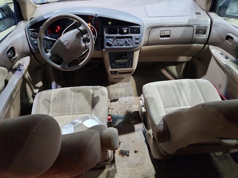 Продаж на аукціоні авто 2000 Toyota Sienna, vin: 4T3ZF19C2YU202385, номер лоту: 51262656