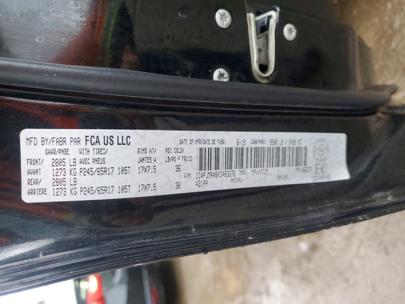 Aukcja sprzedaży 2019 Jeep Cherokee, vin: 1C4PJMAX6KD483276, numer aukcji: 49388376