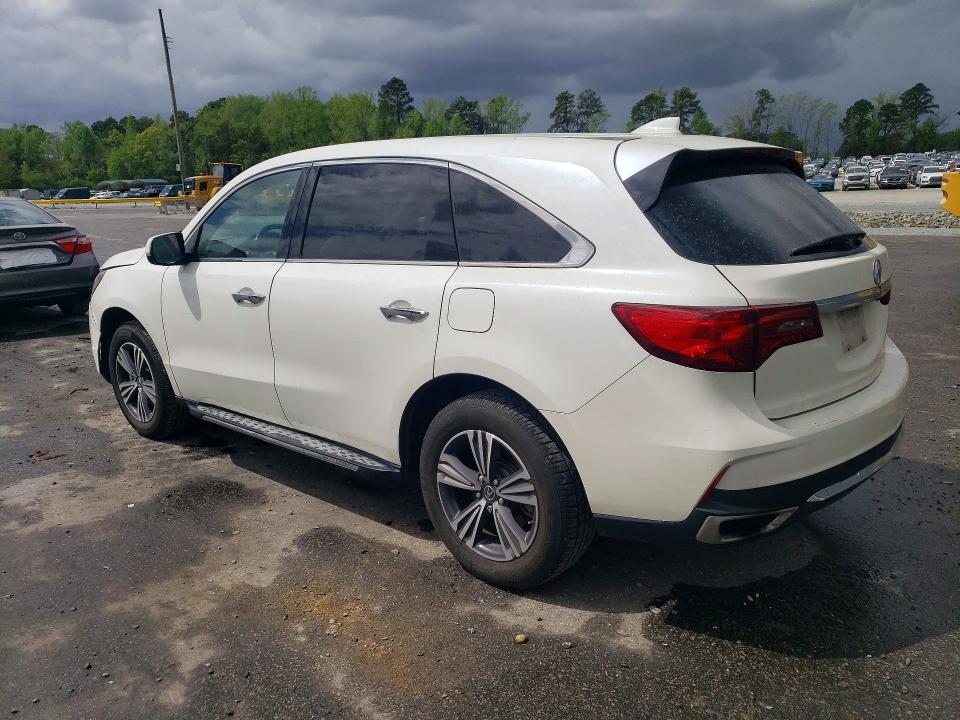 48567486 :رقم المزاد ، 5J8YD3H37HL001861 vin ، 2017 Acura Mdx مزاد بيع