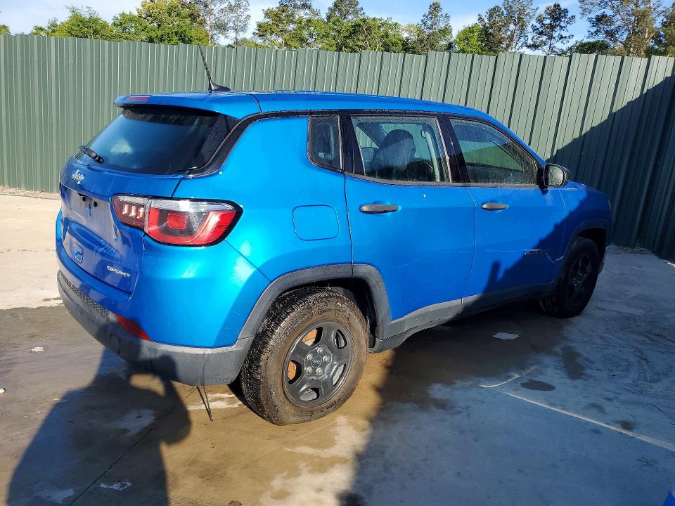 Aukcja sprzedaży 2020 Jeep Compass, vin: 3C4NJCAB0LT247854, numer aukcji: 48925486
