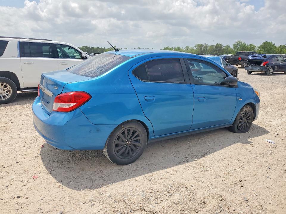 2020 Mitsubishi Mirage მანქანა იყიდება აუქციონზე, vin: ML32F4FJ1LHF11971, აუქციონის ნომერი: 50472106