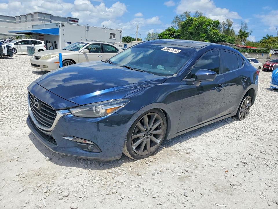 2018 Mazda 3 მანქანა იყიდება აუქციონზე, vin: 3MZBN1W38JM160673, აუქციონის ნომერი: 50977446