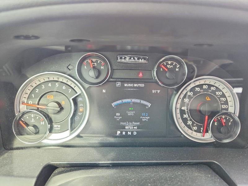 47563936 :رقم المزاد ، 1C6RR6LT9JS155262 vin ، 2018 Ram 1500 مزاد بيع