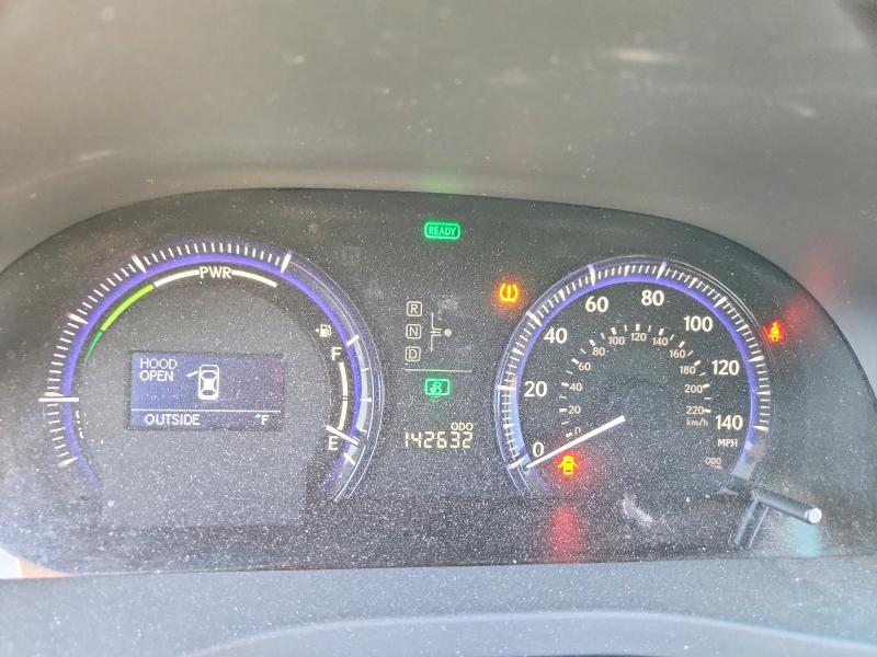 2012 Lexus Hs მანქანა იყიდება აუქციონზე, vin: JTHBB1BA3C2049182, აუქციონის ნომერი: 51545476