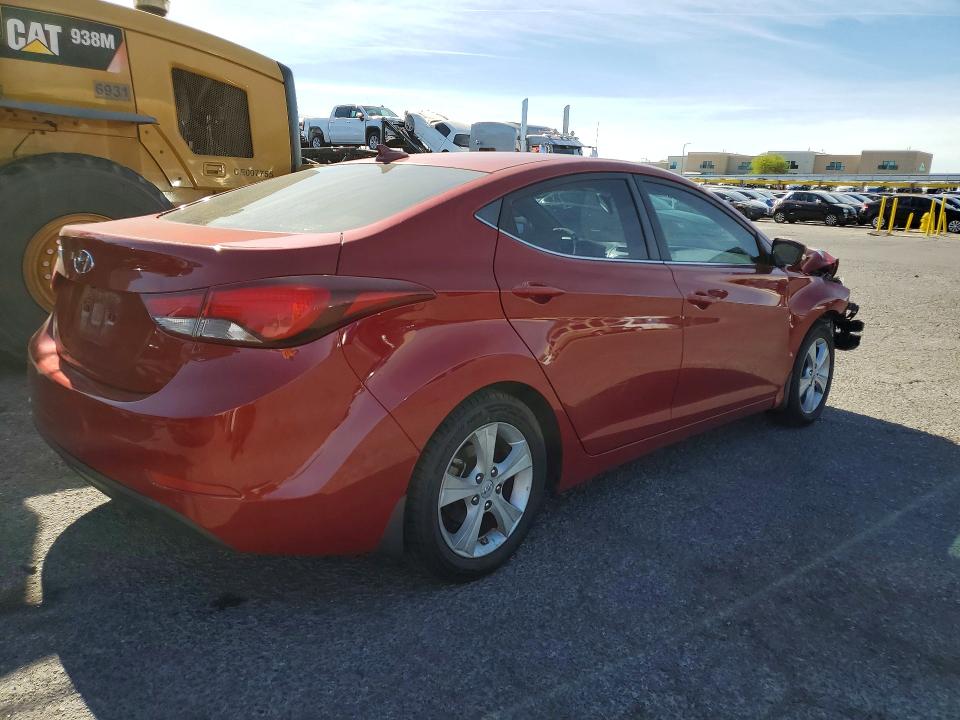 2016 Hyundai Elantra მანქანა იყიდება აუქციონზე, vin: KMHDH4AE6GU603478, აუქციონის ნომერი: 50841146