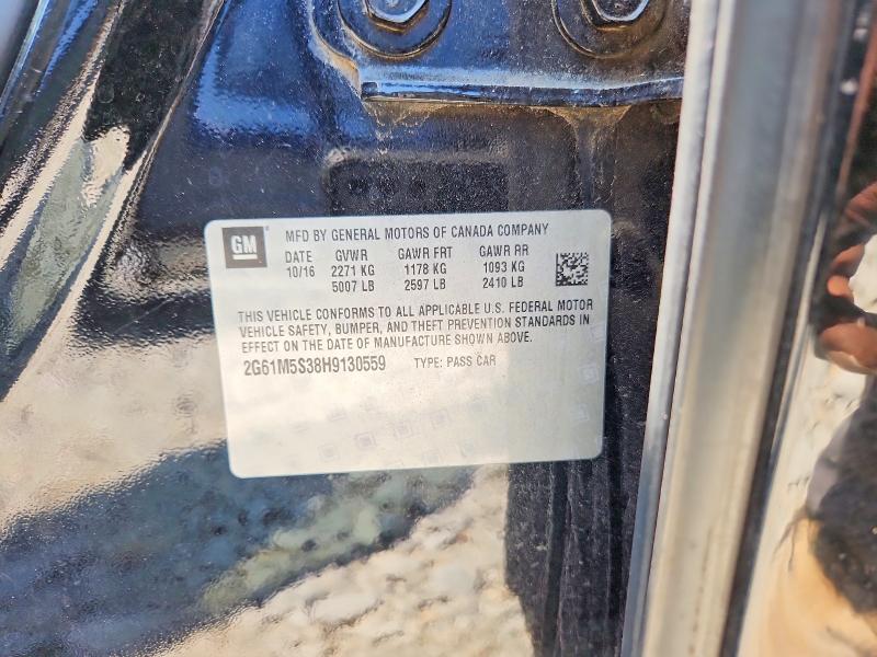 50686286 :رقم المزاد ، 2G61M5S38H9130559 vin ، 2017 Cadillac Xts مزاد بيع