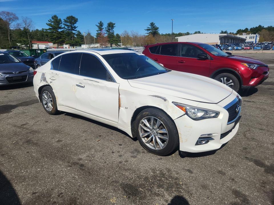 51318626 :رقم المزاد ، JN1BV7AR0EM690495 vin ، 2014 Infiniti Q50 مزاد بيع