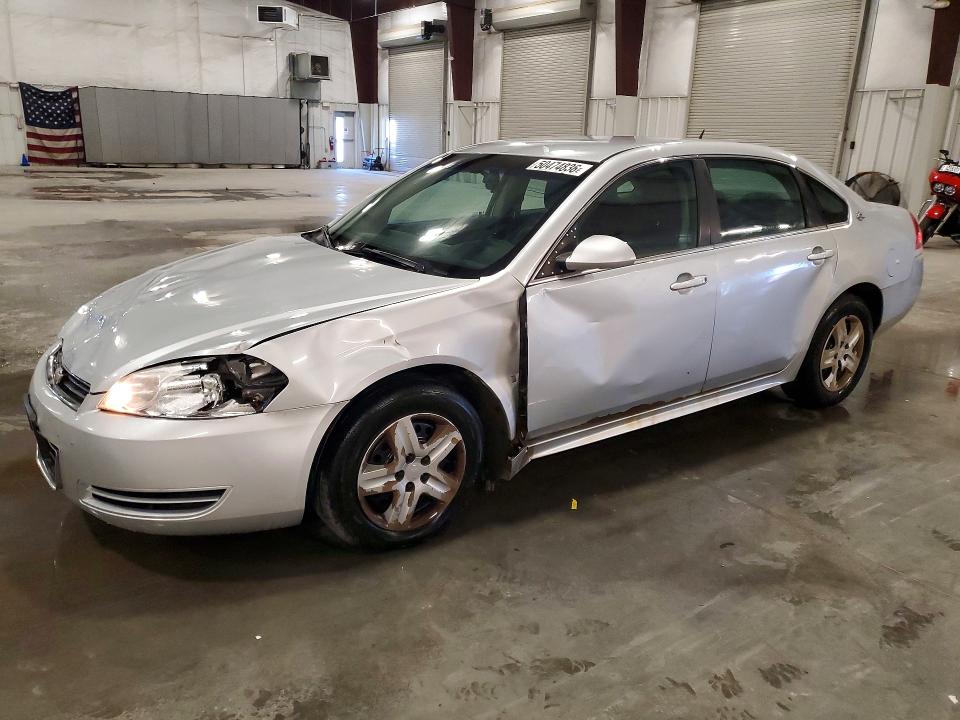 50474836 :رقم المزاد ، 2G1WB57K991170876 vin ، 2009 Chevrolet Impala مزاد بيع
