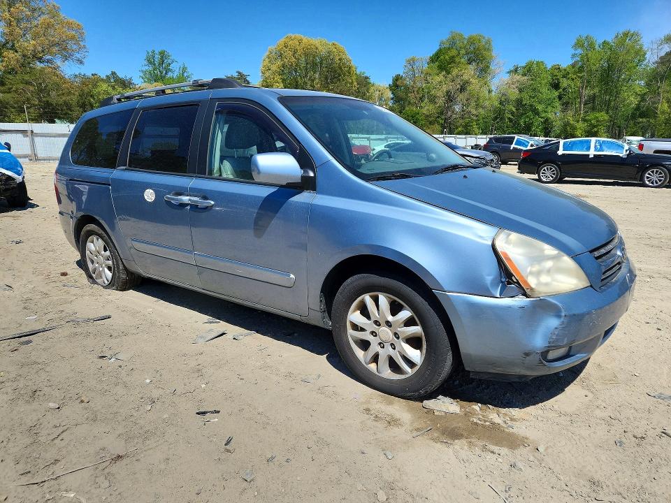 2007 Kia Sedona მანქანა იყიდება აუქციონზე, vin: KNDMB233276121584, აუქციონის ნომერი: 49493206