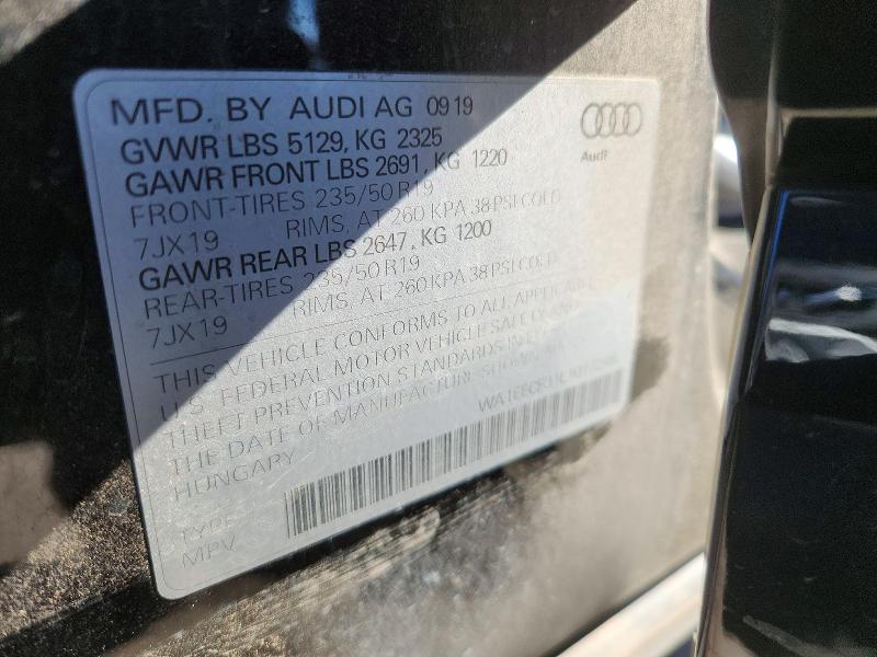Aukcja sprzedaży 2020 Audi Q3, vin: WA1EECF31L1017246, numer aukcji: 48670506