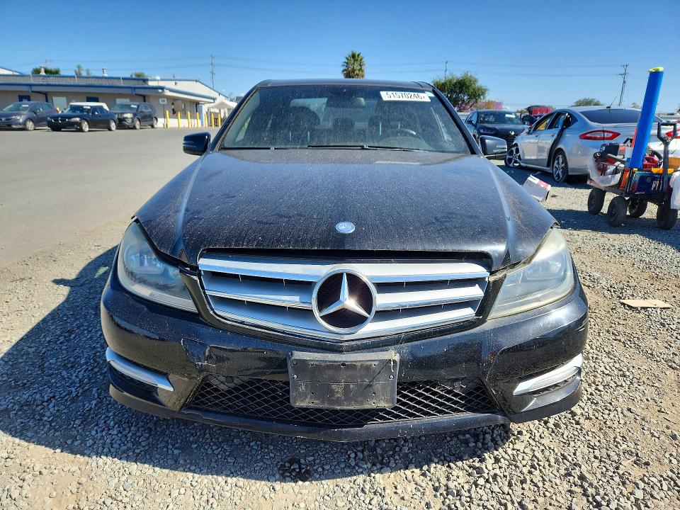 Aukcja sprzedaży 2013 Mercedes-benz C, vin: WDDGF8AB5DR240860, numer aukcji: 51570246