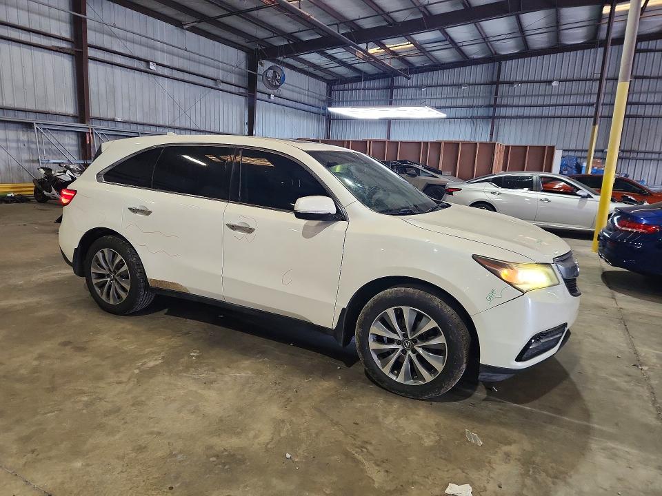 2016 Acura Mdx მანქანა იყიდება აუქციონზე, vin: 5FRYD3H42GB013472, აუქციონის ნომერი: 50888776