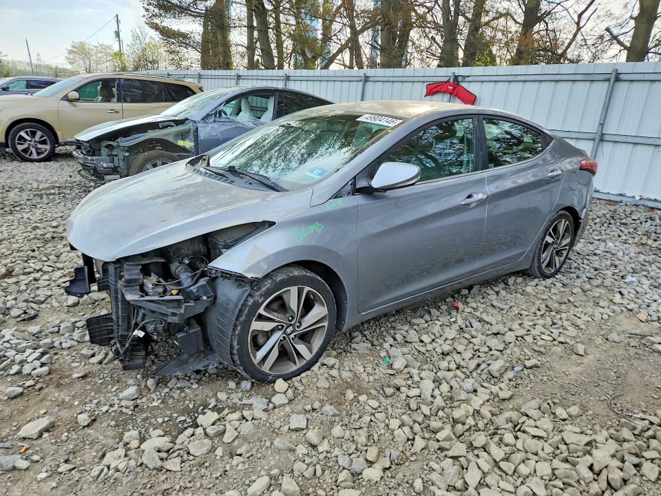49904146 :رقم المزاد ، KMHDH4AE7FU326368 vin ، 2015 Hyundai Elantra مزاد بيع