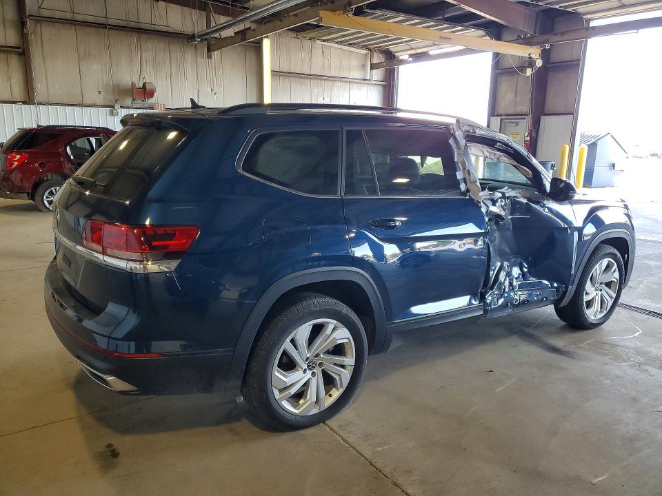 2021 Volkswagen Atlas მანქანა იყიდება აუქციონზე, vin: 1V2JP2CAXMC596141, აუქციონის ნომერი: 49481106