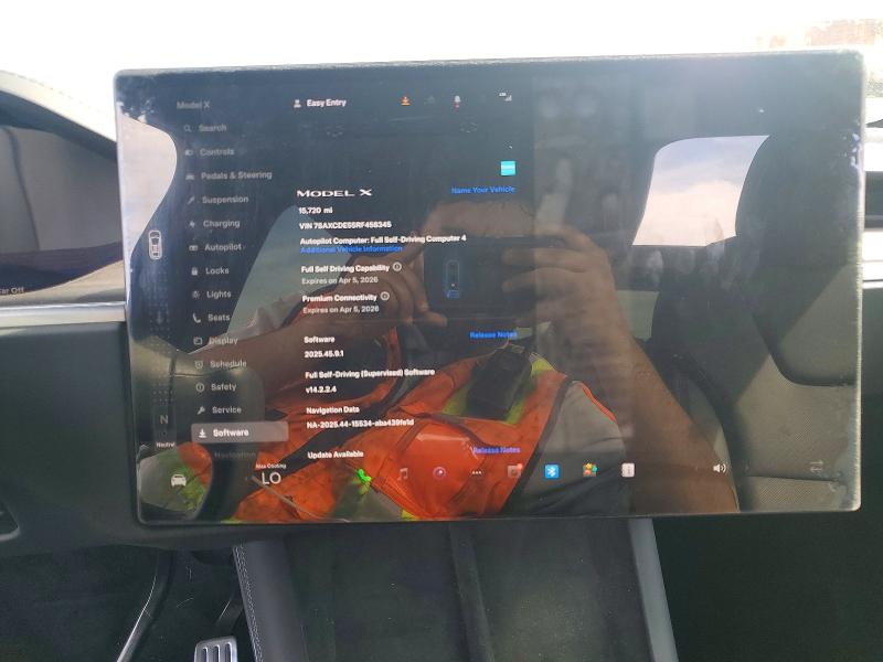 48512966 :رقم المزاد ، 7SAXCDE55RF458345 vin ، 2024 Tesla Model X مزاد بيع